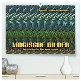 CALVENDO / Utz |  Magische Bilder - fantastische Stereogramme (hochwertiger Premium Wandkalender 2025 DIN A2 quer), Kunstdruck in Hochglanz | Sonstiges |  Sack Fachmedien