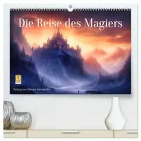CALVENDO / Wunderlich |  Die Reise des Magiers (hochwertiger Premium Wandkalender 2025 DIN A2 quer), Kunstdruck in Hochglanz | Sonstiges |  Sack Fachmedien
