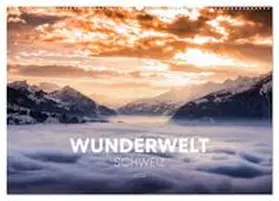 CALVENDO / SCHUHMACHER |  Wunderwelt Schweiz (Wandkalender 2025 DIN A2 quer), CALVENDO Monatskalender | Sonstiges |  Sack Fachmedien