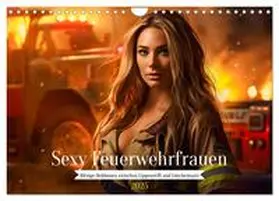 CALVENDO / HollywayArt |  Sexy Feuerwehrfrauen: Hitzige Heldinnen zwischen Lippenstift und Löscheinsatz (Wandkalender 2025 DIN A4 quer), CALVENDO Monatskalender | Sonstiges |  Sack Fachmedien