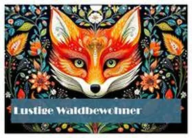 CALVENDO / Bee |  Lustige Waldtiere (Wandkalender 2025 DIN A4 quer), CALVENDO Monatskalender | Sonstiges |  Sack Fachmedien