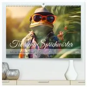 CALVENDO / Tapper |  Tierische Sprichwörter (hochwertiger Premium Wandkalender 2025 DIN A2 quer), Kunstdruck in Hochglanz | Sonstiges |  Sack Fachmedien