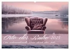 CALVENDO / Bee | Orte der Ruhe (Wandkalender 2025 DIN A2 quer), CALVENDO Monatskalender | Sonstiges | 978-3-383-85531-3 | www.sack.de