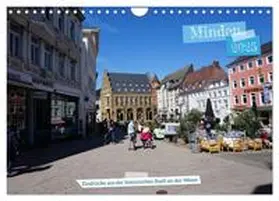 CALVENDO / Schröder | Minden - Eindrücke aus der historischen Stadt an der Weser (Wandkalender 2025 DIN A4 quer), CALVENDO Monatskalender | Sonstiges | 978-3-383-85573-3 | www.sack.de