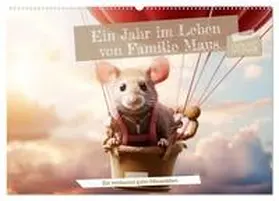 CALVENDO / Tapper |  Ein Jahr im Leben von Familie Maus (Wandkalender 2025 DIN A2 quer), CALVENDO Monatskalender | Sonstiges |  Sack Fachmedien
