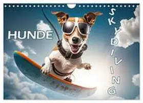 CALVENDO / Rohr |  Hunde Skydiving (Wandkalender 2025 DIN A4 quer), CALVENDO Monatskalender | Sonstiges |  Sack Fachmedien