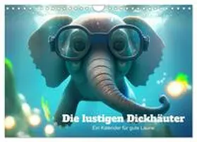 CALVENDO / artefacti |  Die lustigen Dickhäuter. Ein Kalender für gute Laune (Wandkalender 2025 DIN A4 quer), CALVENDO Monatskalender | Sonstiges |  Sack Fachmedien