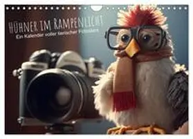 CALVENDO / artefacti |  Hühner im Rampenlicht Ein Kalender voller tierischer Fotostars (Wandkalender 2025 DIN A4 quer), CALVENDO Monatskalender | Sonstiges |  Sack Fachmedien