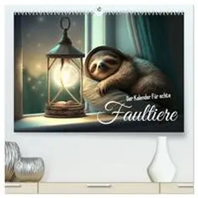 CALVENDO / artefacti |  Der Kalender für echte Faultiere (hochwertiger Premium Wandkalender 2025 DIN A2 quer), Kunstdruck in Hochglanz | Sonstiges |  Sack Fachmedien