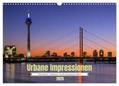 CALVENDO / Ludwig |  Urbane Impressionen. Düsseldorf - Moderne Stadt mit grünem Herz. (Wandkalender 2025 DIN A3 quer), CALVENDO Monatskalender | Sonstiges |  Sack Fachmedien
