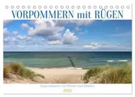 CALVENDO / Löwer |  Vorpommern mit Rügen (Tischkalender 2025 DIN A5 quer), CALVENDO Monatskalender | Sonstiges |  Sack Fachmedien