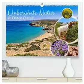 CALVENDO / Kleemann |  Unberührte Natur im Osten Kretas (hochwertiger Premium Wandkalender 2025 DIN A2 quer), Kunstdruck in Hochglanz | Sonstiges |  Sack Fachmedien