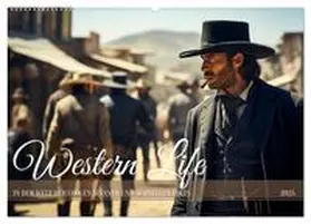 CALVENDO / Waurick |  Western Life (Wandkalender 2025 DIN A2 quer), CALVENDO Monatskalender | Sonstiges |  Sack Fachmedien