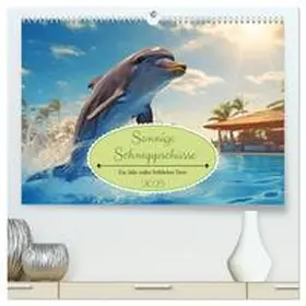 CALVENDO / Kowalski |  Sonnige Schnappschüsse - Ein Jahr voller fröhlicher Tiere (hochwertiger Premium Wandkalender 2025 DIN A2 quer), Kunstdruck in Hochglanz | Sonstiges |  Sack Fachmedien