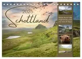 CALVENDO / Gothe |  Schottland - Reise durch die Highlands und zur Isle of Skye (Tischkalender 2025 DIN A5 quer), CALVENDO Monatskalender | Sonstiges |  Sack Fachmedien