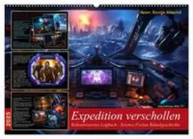 CALVENDO / Waurick |  Expedition verschollen (Wandkalender 2025 DIN A2 quer), CALVENDO Monatskalender | Sonstiges |  Sack Fachmedien