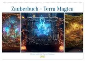 CALVENDO / Gierok-Latniak |  Zauberbuch - Terra Magica (Wandkalender 2025 DIN A2 quer), CALVENDO Monatskalender | Sonstiges |  Sack Fachmedien