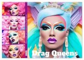 CALVENDO / Hurley |  Drag Queens. Glamouröse und wunderschöne Drag-Kunst (Wandkalender 2025 DIN A2 quer), CALVENDO Monatskalender | Sonstiges |  Sack Fachmedien