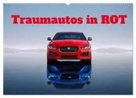 CALVENDO / insideportugal |  Traumautos in Rot (Wandkalender 2025 DIN A2 quer), CALVENDO Monatskalender | Sonstiges |  Sack Fachmedien