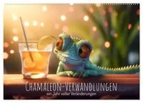 CALVENDO / artefacti |  Chamäleon-Verwandlungen. Ein Jahr voller Veränderungen (Wandkalender 2025 DIN A2 quer), CALVENDO Monatskalender | Sonstiges |  Sack Fachmedien