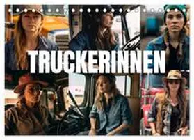 CALVENDO / Alberts | Truckerinnen (Tischkalender 2025 DIN A5 quer), CALVENDO Monatskalender | Sonstiges | 978-3-383-91040-1 | www.sack.de