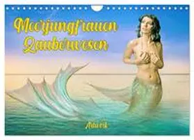 CALVENDO / Brunner-Klaus |  Meerjungfrauen Zauberwesen (Wandkalender 2025 DIN A4 quer), CALVENDO Monatskalender | Sonstiges |  Sack Fachmedien