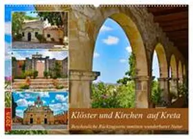 CALVENDO / Kleemann |  Klöster und Kirchen auf Kreta (Wandkalender 2025 DIN A2 quer), CALVENDO Monatskalender | Sonstiges |  Sack Fachmedien