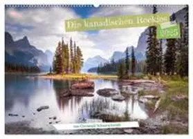 CALVENDO / Schaarschmidt |  Die kanadischen Rockies (Wandkalender 2025 DIN A2 quer), CALVENDO Monatskalender | Sonstiges |  Sack Fachmedien