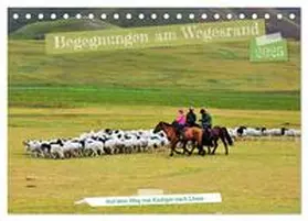CALVENDO / Bergermann |  Begegnungen am Wegesrand – Auf dem Weg von Kashgar nach Lhasa (Tischkalender 2025 DIN A5 quer), CALVENDO Monatskalender | Sonstiges |  Sack Fachmedien