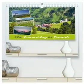CALVENDO / Ratzer |  Ein Sommertag in Damüls (hochwertiger Premium Wandkalender 2025 DIN A2 quer), Kunstdruck in Hochglanz | Sonstiges |  Sack Fachmedien