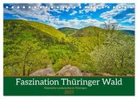 CALVENDO / Irmer |  Faszination Thüringer Wald (Tischkalender 2025 DIN A5 quer), CALVENDO Monatskalender | Sonstiges |  Sack Fachmedien