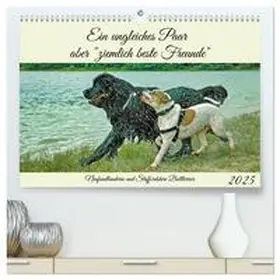 CALVENDO / Kleemann |  Ein ungleiches Paar aber "ziemlich beste Freunde" (hochwertiger Premium Wandkalender 2025 DIN A2 quer), Kunstdruck in Hochglanz | Sonstiges |  Sack Fachmedien
