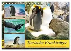 CALVENDO / Kleemann |  Tierische Frackträger (Tischkalender 2025 DIN A5 quer), CALVENDO Monatskalender | Sonstiges |  Sack Fachmedien