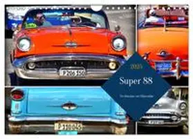 CALVENDO / von Löwis of Menar | Super 88 - Ein Klassiker von Oldsmobile (Wandkalender 2025 DIN A4 quer), CALVENDO Monatskalender | Sonstiges | 978-3-383-96099-4 | www.sack.de
