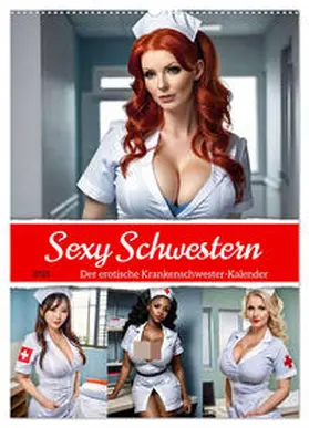 CALVENDO / Lehmann |  Sexy Schwestern (Wandkalender 2025 DIN A2 hoch), CALVENDO Monatskalender | Sonstiges |  Sack Fachmedien