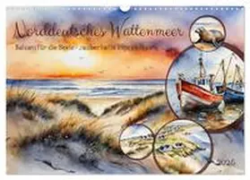 CALVENDO / Kleemann |  Norddeutsches Wattenmeer (Wandkalender 2025 DIN A3 quer), CALVENDO Monatskalender | Sonstiges |  Sack Fachmedien
