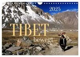 CALVENDO / Bergermann |  Tibet bewegt (Wandkalender 2025 DIN A4 quer), CALVENDO Monatskalender | Sonstiges |  Sack Fachmedien
