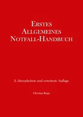 Rupp |  Erstes Allgemeines Notfall-Handbuch | eBook | Sack Fachmedien