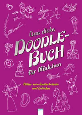 Pinder |  Das dicke Doodle-Buch für Mädchen | Buch |  Sack Fachmedien