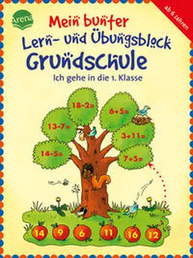Roth |  Mein bunter Lern- und Übungsblock Grundschule. Ich gehe in die 1. Klasse | Buch |  Sack Fachmedien