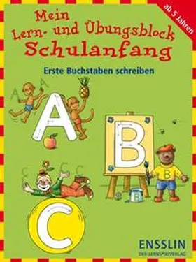Roth |  Mein Lern- und Übungsblock Schulanfang - Erste Buchstaben schreiben | Buch |  Sack Fachmedien
