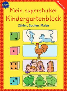 Schäfer |  Mein superstarker Kindergartenblock. Zählen, Suchen, Malen | Buch |  Sack Fachmedien