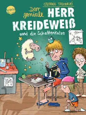 Taschinski |  Der geniale Herr Kreideweiß (2). Der geniale Herr Kreideweiß und die Schattenkatze | Buch |  Sack Fachmedien