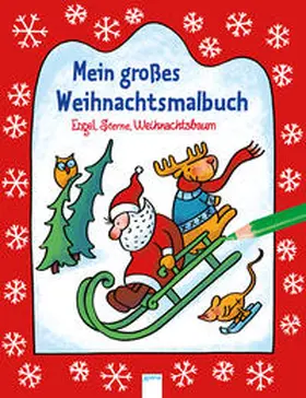  Engel, Sterne, Weihnachtsbaum. Mein großes Weihnachtsmalbuch | Buch |  Sack Fachmedien