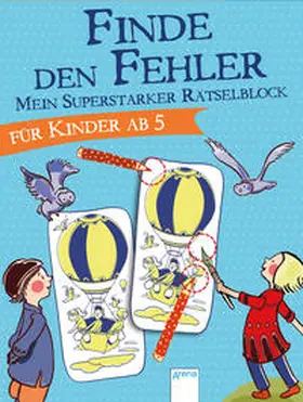Ganter |  Finde den Fehler. Mein superstarker Rätselblock | Buch |  Sack Fachmedien