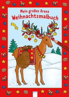  Mein großes Arena-Weihnachtsmalbuch | Buch |  Sack Fachmedien
