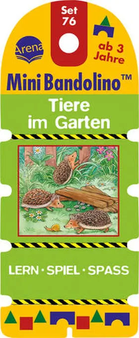 Morton |  Mini Bandolino Set 76. Tiere im Garten | Buch |  Sack Fachmedien
