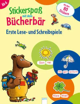 Reimers |  Stickerspaß mit dem Bücherbär. Erste Lese- und Schreibspiele | Buch |  Sack Fachmedien