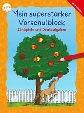 Merle / Bohnstedt / Schmiedeskamp |  Mein superstarker Vorschulblock. Zählspiele und Denkaufgaben | Buch |  Sack Fachmedien