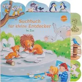 Suchbuch für kleine Entdecker. Im Zoo | Buch | 978-3-401-71850-7 | www.sack.de